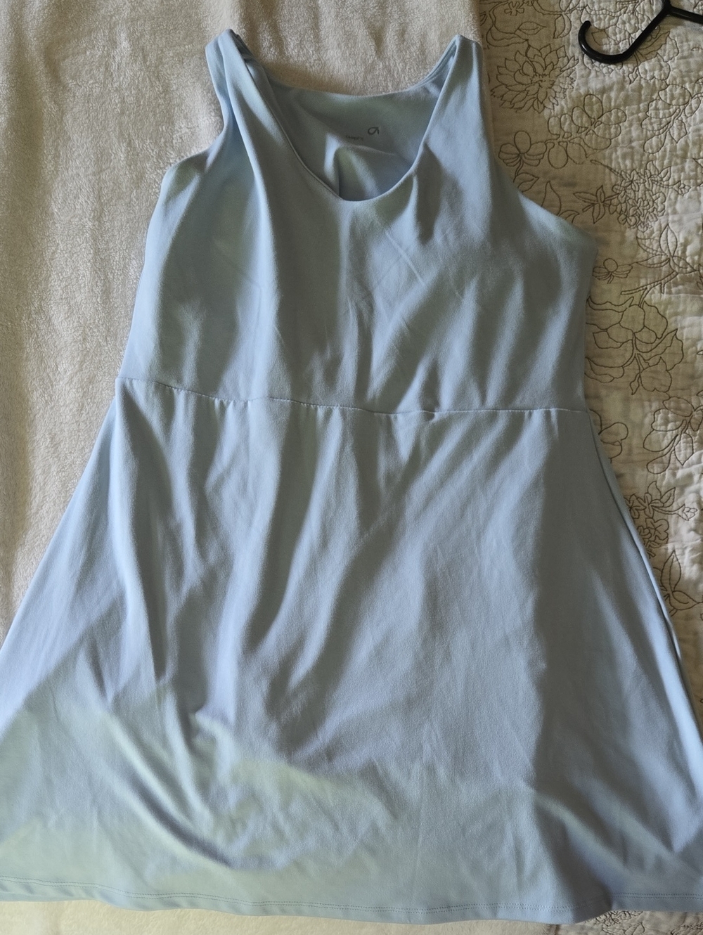 GAPFit Light Blue Sleeveless Tank Dress
